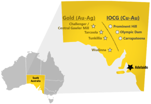 ‘Stage 1’ Resources at Central Gawler Mill Pass 300koz Au